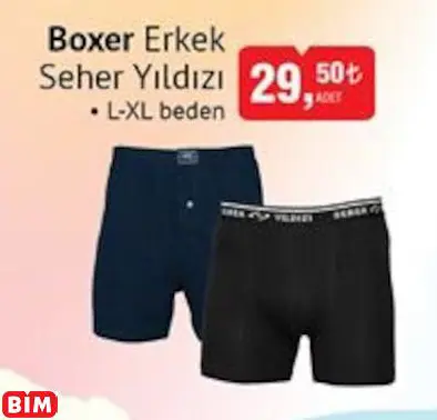 SEHER YILDIZI BOXER ERKEK SEHER YILDIZI BOXER ERKEK